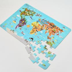Dėlionė pasaulio žemėlapis CLASSIC WORLD 48 vnt.